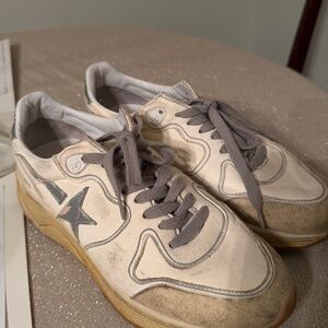 Golden Goose Leather Sneakers